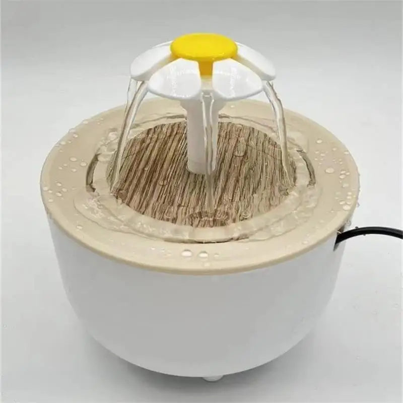 Bebedero eléctrico silencioso para gatos con filtro automático y USB, 1200 ml, con recirculación y filtrado, dispensador de agua.
