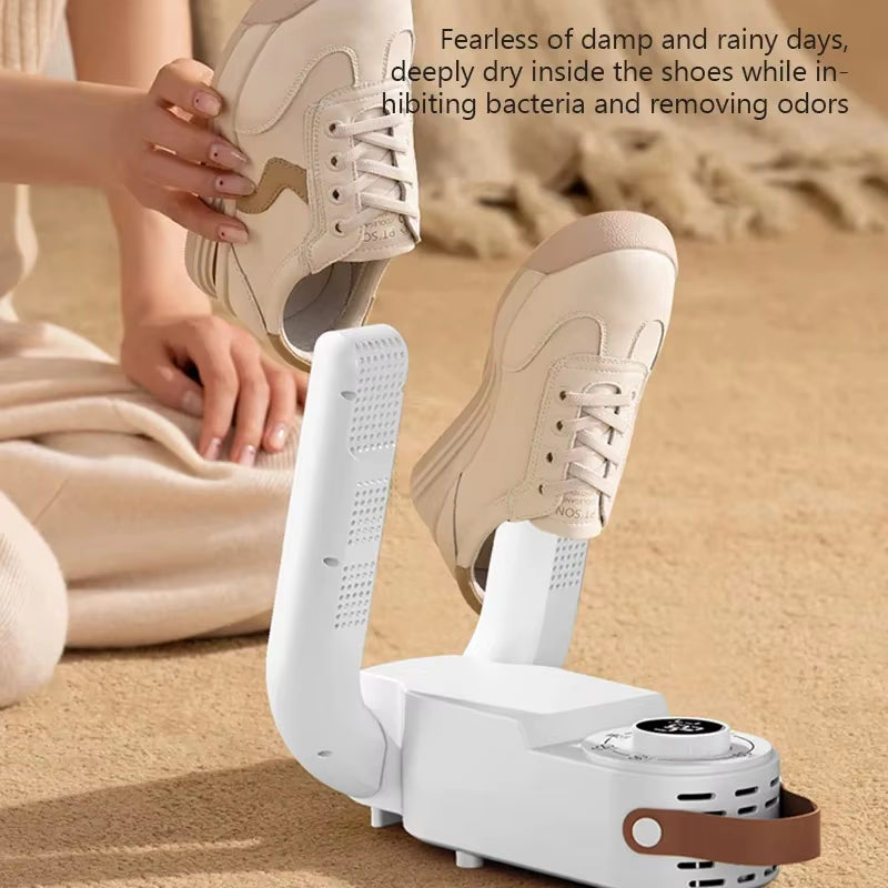 Secador de Zapatos Inteligente 2025 con Temporizador – Ajustable, Secado Rápido, Desodorizante y Esterilizante