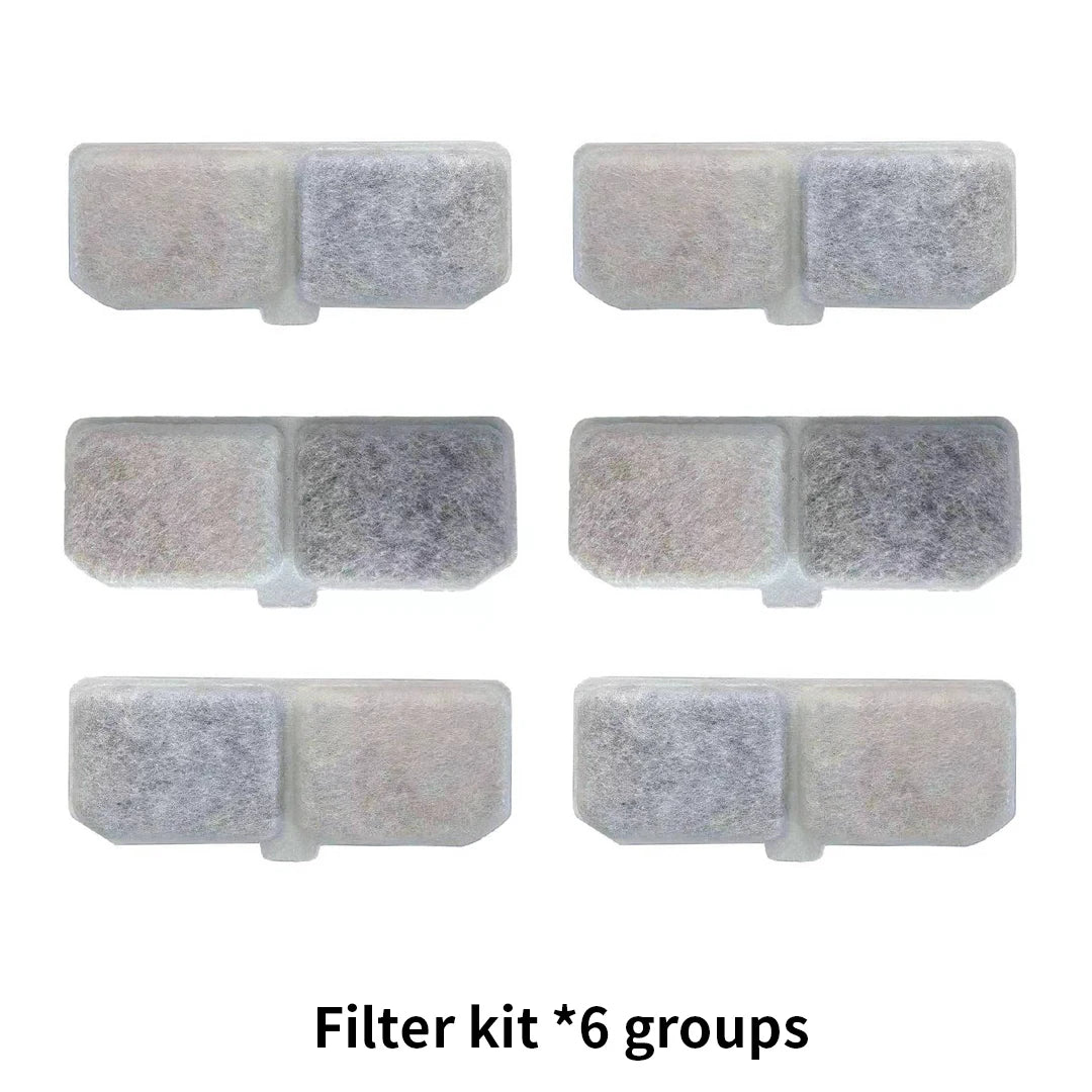 Fuente de agua para gatos de 3L con filtro de recirculación automático, bebedero de agua para gatos de gran capacidad, dispensador de agua eléctrico silencioso con USB