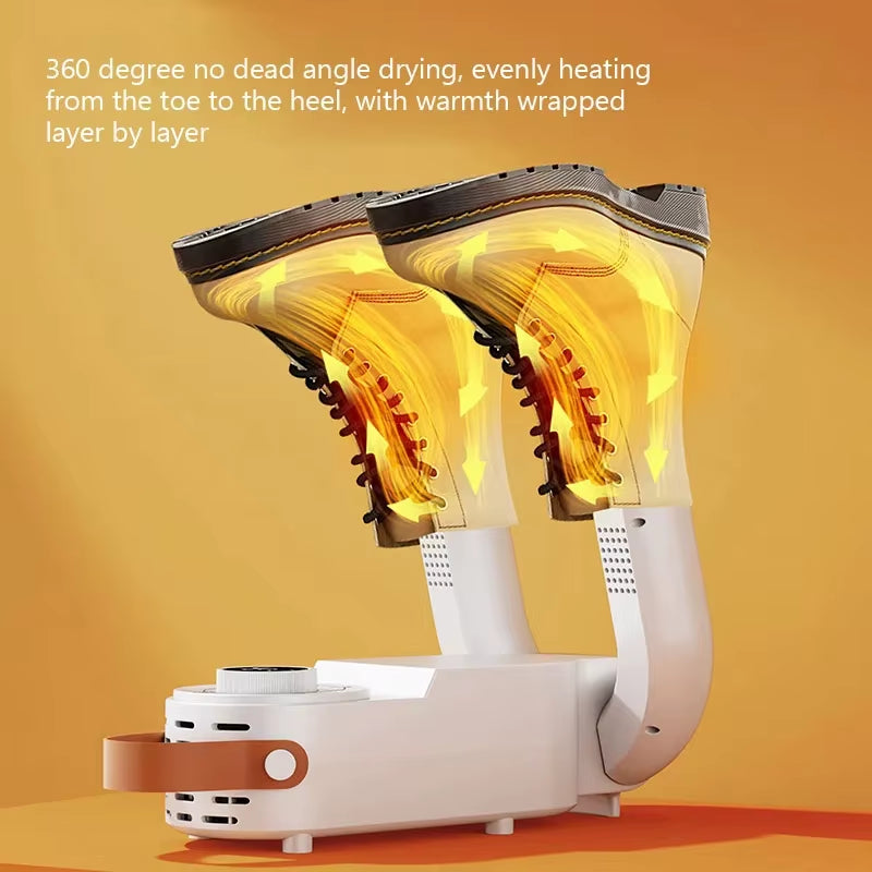 Secador de Zapatos Inteligente 2025 con Temporizador – Ajustable, Secado Rápido, Desodorizante y Esterilizante