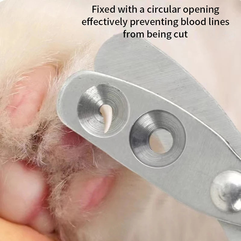 Cortaúñas profesional para gatos pequeños, de acero inoxidable, para cachorros y perros.